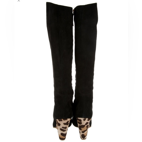 Giuseppe Zanotti Suede Wedge Boots Size 10 - Picture 3 of 12